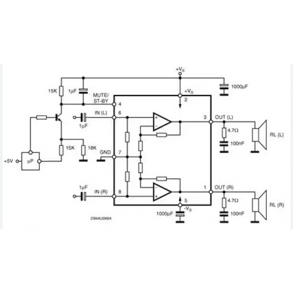 TDA7264 Entegre Devre - 2