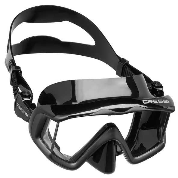 Cressi Liberty Triside Dalış Maskesi  BLACK - BLACK