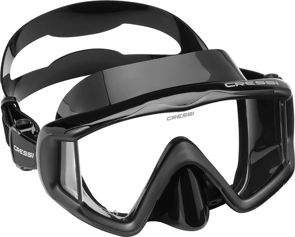 Cressi Liberty Triside Dalış Maskesi  BLACK - BLACK - 4
