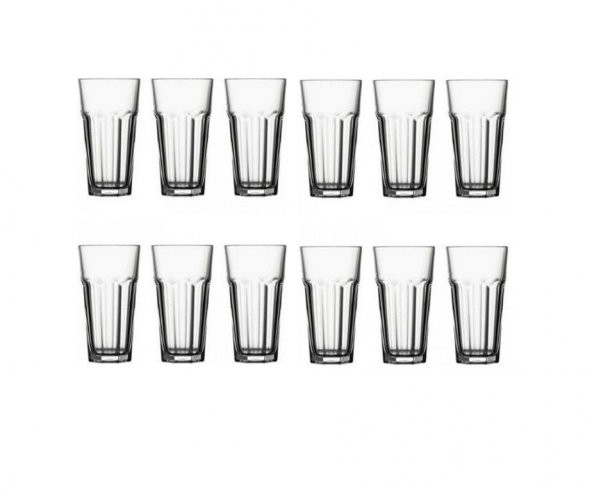 Paşabahçe Casablanca 52706 Meşrubat Bardağı 12li 365 cc - Resim 2