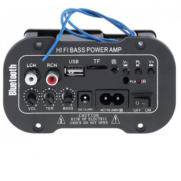 Oto/Motorsiklet/Ev S5 Mini Bass Amfi+Kumanda - 2