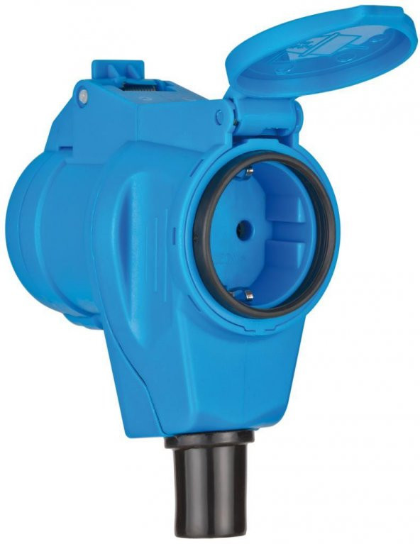 Brennenstuhl Camping Serisi CEE Priz ve 230 V Priz Çevirici Adaptör - 2
