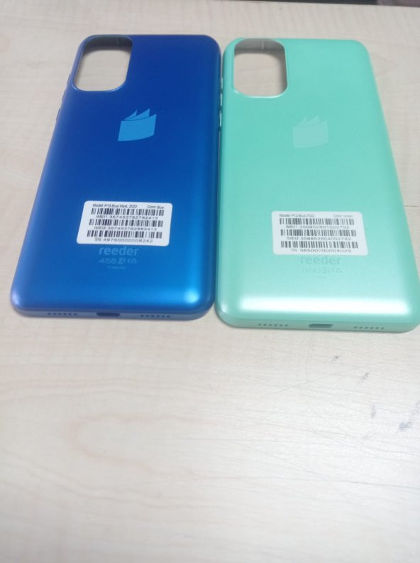Gmr Reeder P13 Blue 2022 Arka Pil Kapağı Yeşil - 2