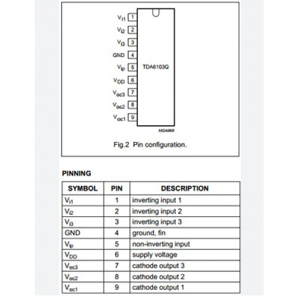 TDA6103 Entegre Devre - 3