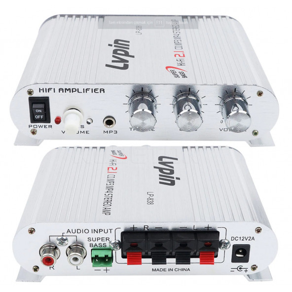 Lvpin Lp-838 Mini Oto-Motorsiklet Amfi