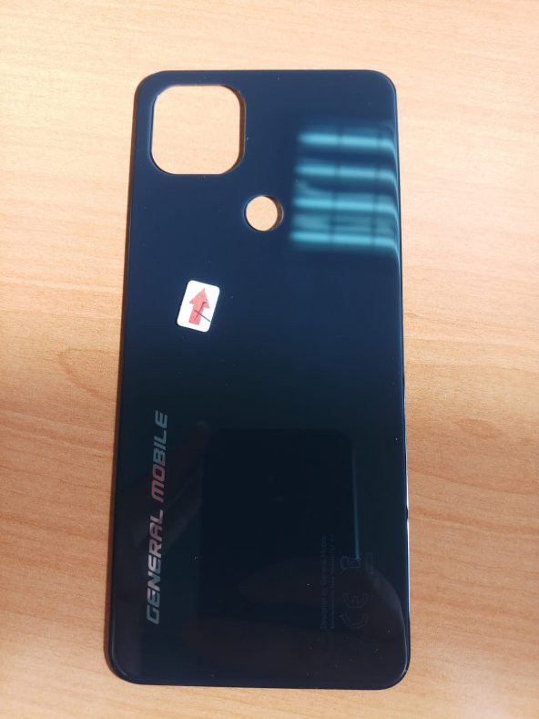 General Mobile Gm22 Pil Kapağı Arka Kapak Siyah