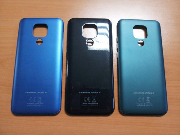 General Mobile Gm20 Kasa Kapak Siyah - Resim 2