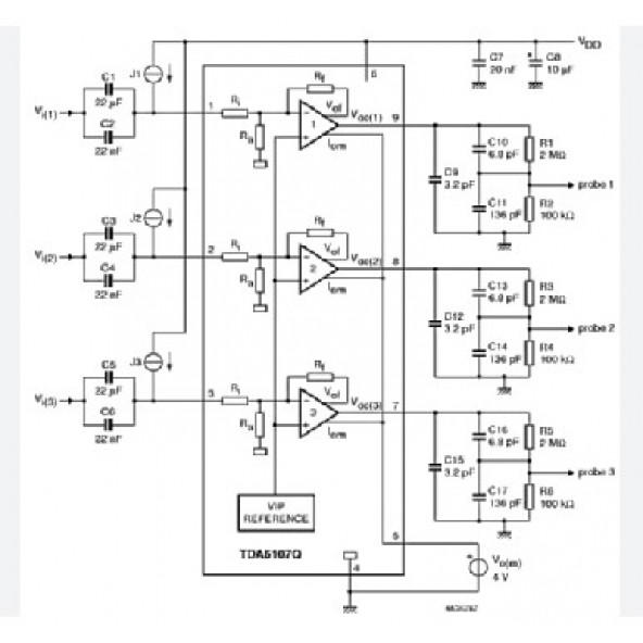 TDA6107 Entegre Devre - 2