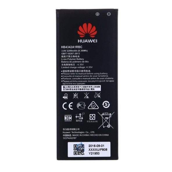 Huawei Y6 Hb4342A1Rbc Batarya Pil - 1
