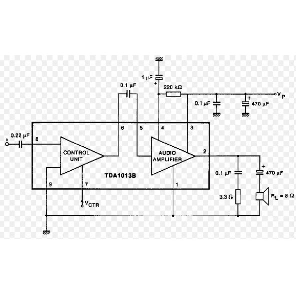 TDA1013 Entegre Devre - 2