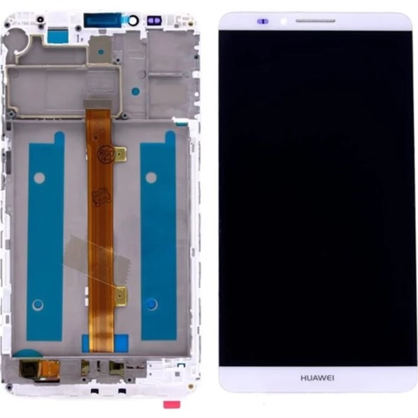 Huawei Mate 7 Lcd Ekran Dokunmatik Çıtalı (Beyaz) ürün görseli 1