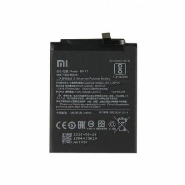 Xiaomi Mi A2 Lite Bn47 Pil Batarya