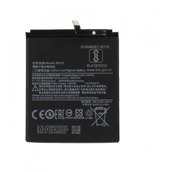 Xiaomi Mi Play Bn39 Batarya Pil ürün görseli 1