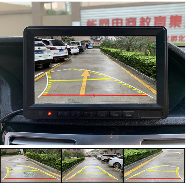 Yate10 Dinamik Hareketli Çizgili Trajectory Tecnology Arka Görüş Kamerası - 7