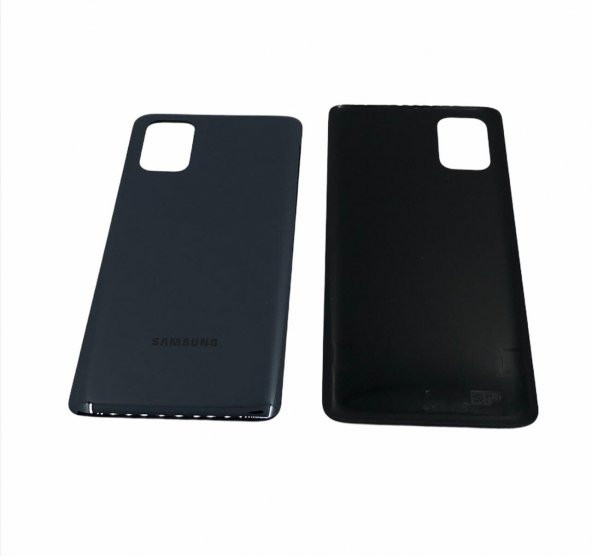 Samsung M515 M51 Arka Pil Kapağı Siyah