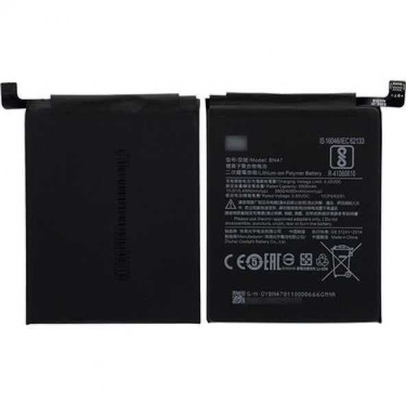 Xiaomi Redmi 6 Prime Bn47 Batarya Pil