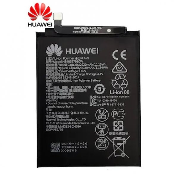 Huawei Y5 2019 Hb405979Ecw Batarya Pil