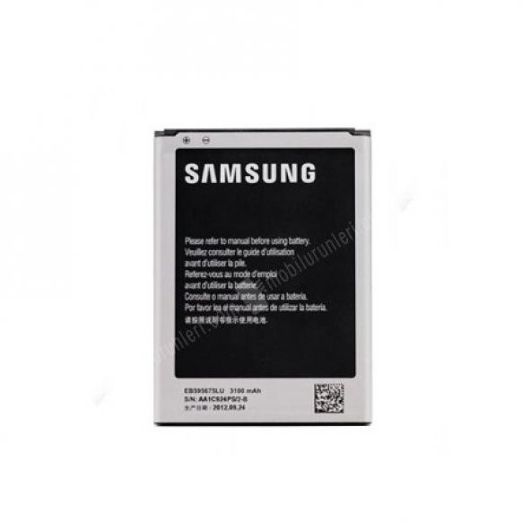 Samsung Galaxy Note 2 N7100 Sm-N7100 Batarya Pil