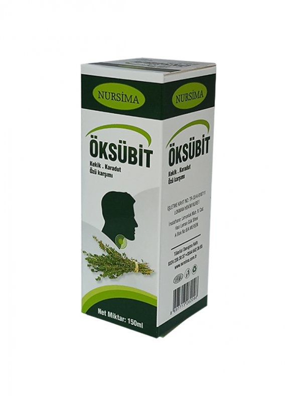 NURSİMA Öksübit Kekik Karadut Şurubu 125 ml