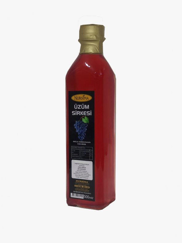 NURSİMA ÜZÜM SİRKESİ (PET AMBALAJ) 500 ML