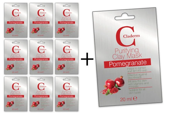Claderm Pomegranate 20ml 10 'lu Avantaj Paketi