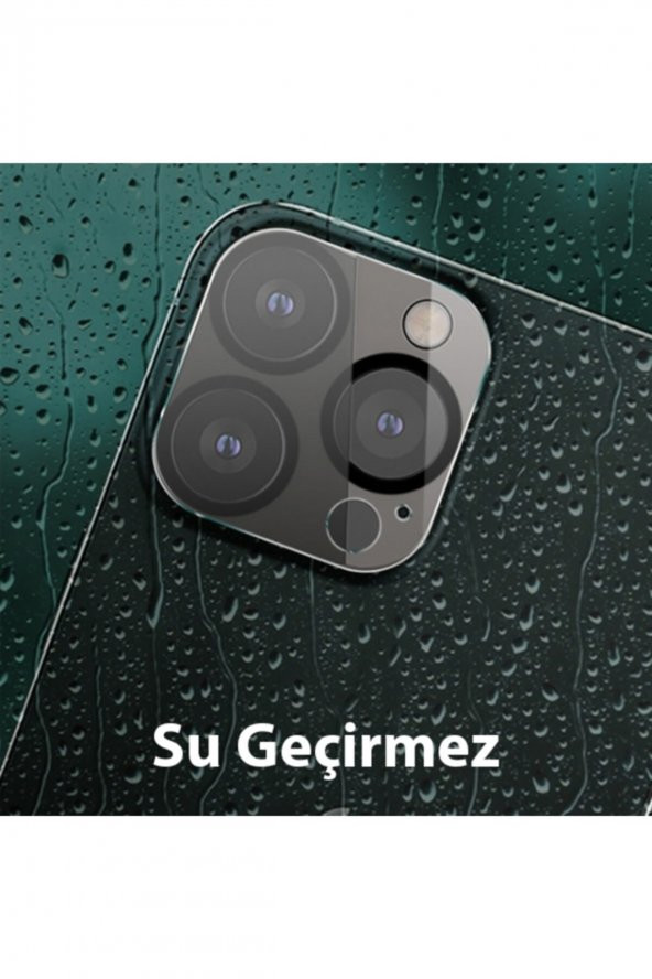 Iphone 13 Pro-13 Pro Max Uyumlu 3d Full Tempered Glass Cam Kamera Koruyucu Şeffaf - 4