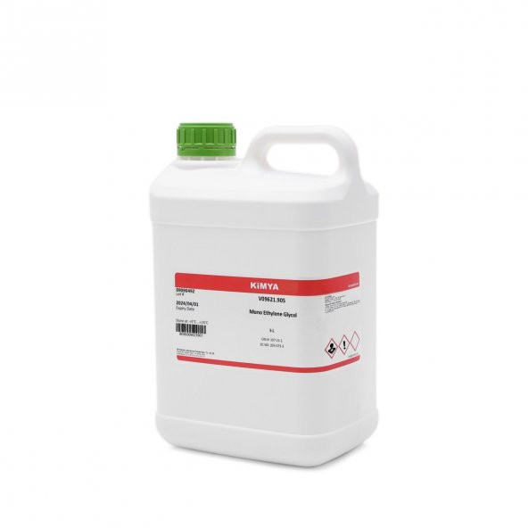 Mono Etilen Glikol 5L - 99,8 Extra Pure - Ethylene Glycol