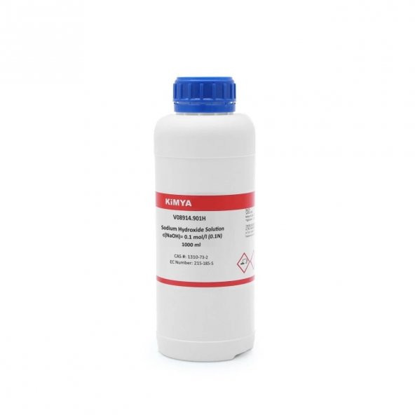 Sodyum Hidroksit Çözeltisi 0.1N - Sodium Hydroxide - 1L Şişe