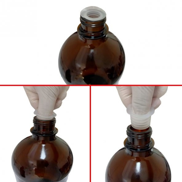 Petrol Eteri 500 mL Cam Şişe - Petroleum Benzine (40-60'C) - Resim 3