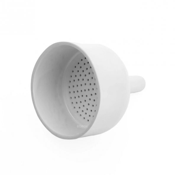 Porselen Buhner Hunisi 125mm - Bühner Filtrasyon Huni - Uzunluk:225 mm - 1 Adet - 2