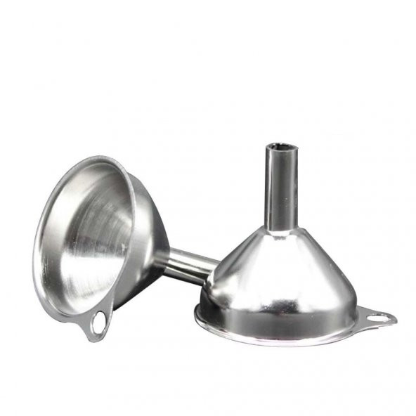 Paslanmaz Çelik Huni 75mm 10 Adetlik Set Sağlam ve Dayanıklı - 2