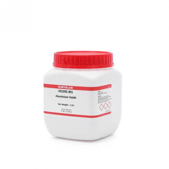 Alüminyum Oksit 1 Kg Alümina - 1 kg/HDPE Şişe - CAS No : 1344-28-1