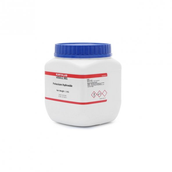 Potasyum Hidroksit 1 Kg - Payet -  CAS No : 1310-58-3  -  1 kg/HDPE Şişe