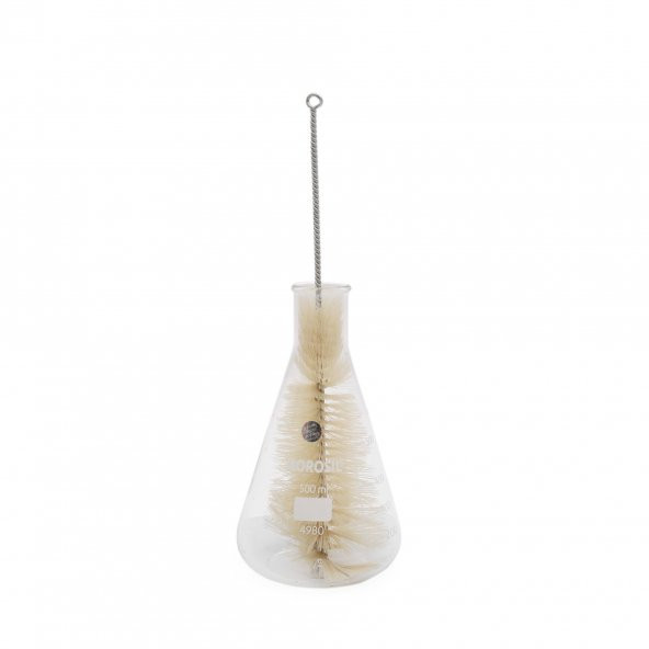 Laboratuvar Erlen Yıkama Fırçası 23 Cm Küçük Boy - 11 Adetlik Set - Resim 3