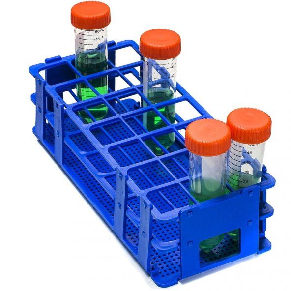 Falcon/Falkon Tüpü Standı 21 Tüplük - 30 mm - Asit, Baz, Solventlere Karşı Dayanıklıdır - Sıfır Ürün ürün görseli