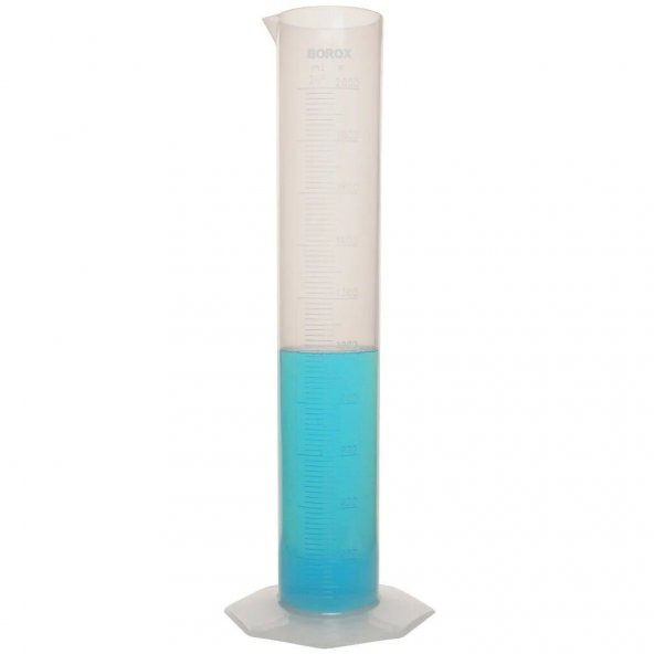 Plastik Mezür 2000 ml - Uzun Form - Taksimat:20.0 ml -  Kalın Duvar Tasarımlı - 1 Adet