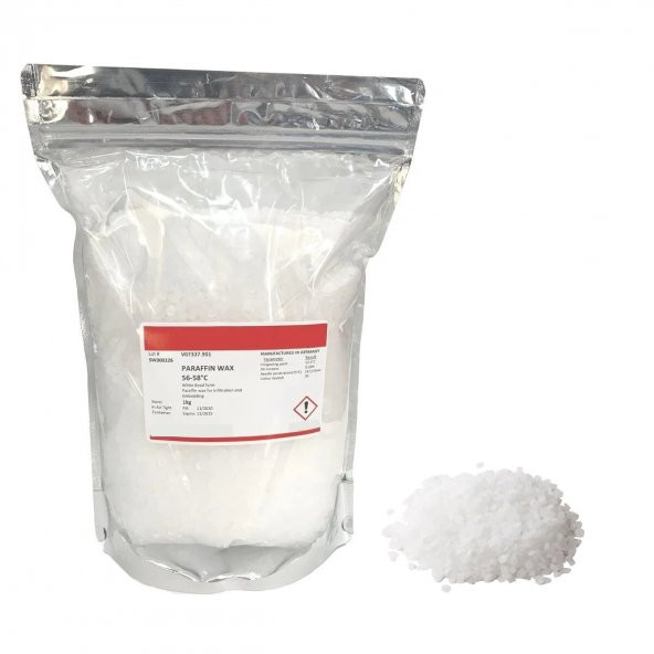 Parafin Boncuk 1 Kg - Erime Sıcaklığı : 56-58'C - (Cas No : 8002-74-2)