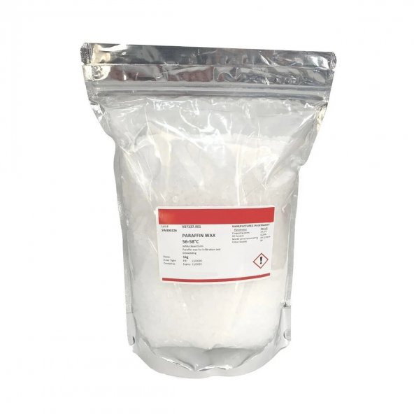 Parafin Boncuk 1 Kg - Erime Sıcaklığı : 56-58'C - (Cas No : 8002-74-2) - 2