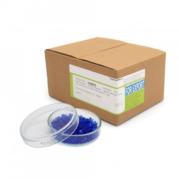 Cam Petri Kabı 80x15 mm S-Line - 10Adetlik Set - Isıya Dayanıklı