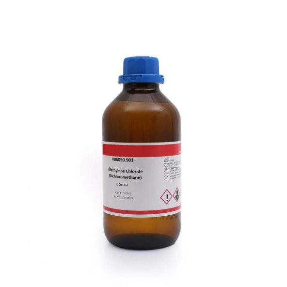 Diklorometan (Metilen Klorür) 1 Litre Cam Şişe
