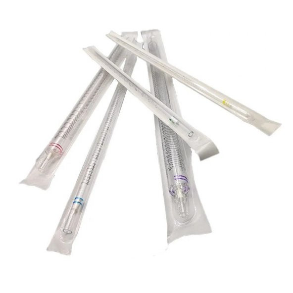 Serolojik Pipet 5 mL Steril / Tek Kullanımlık - 50 Adetlik Set - Taksimat:1/10ml - 2