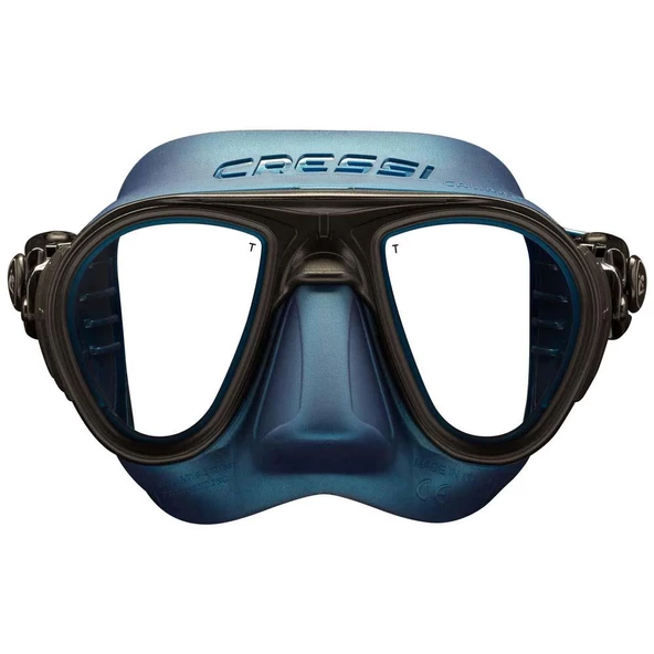 Cressi Calibro Dalış Maskesi  BLUE METAL - 2
