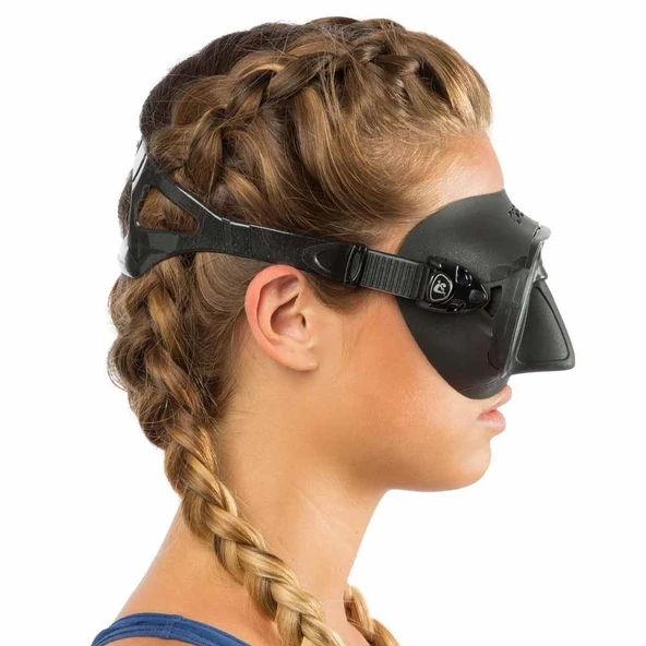 Cressi Calibro Dalış Maskesi  BLACK-BLACK - 7