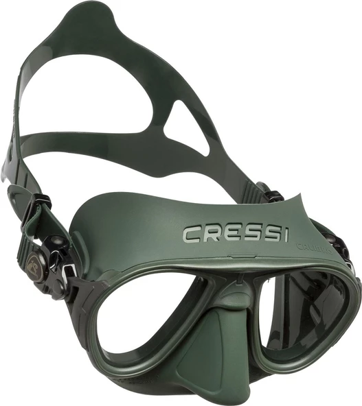 Cressi Calibro Dalış Maskesi  GREEN