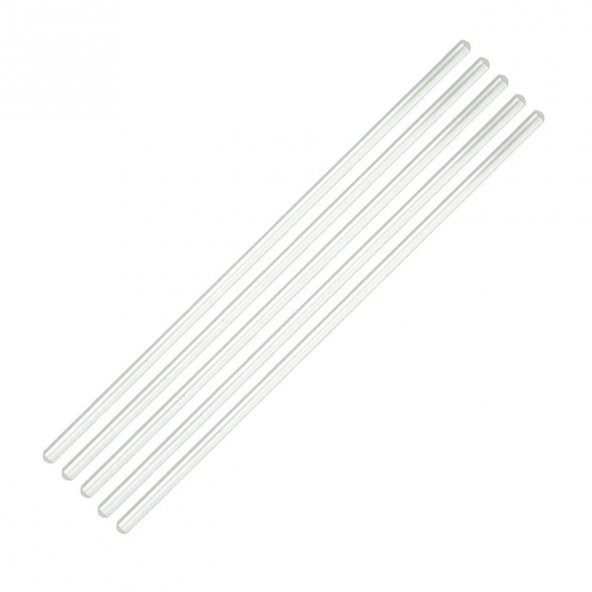 Cam Baget 6x300 mm - İçi Dolu Çubuk 5 Adetlik Set