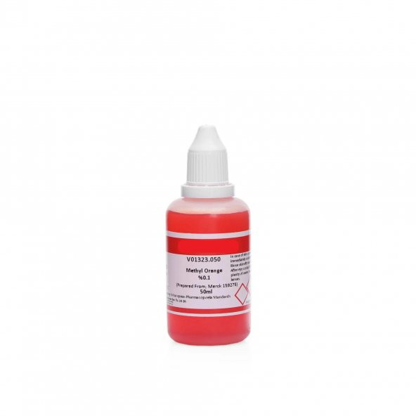 Metil Oranj 50 ml İndikatör Çözeltisi - Methyl Orange
