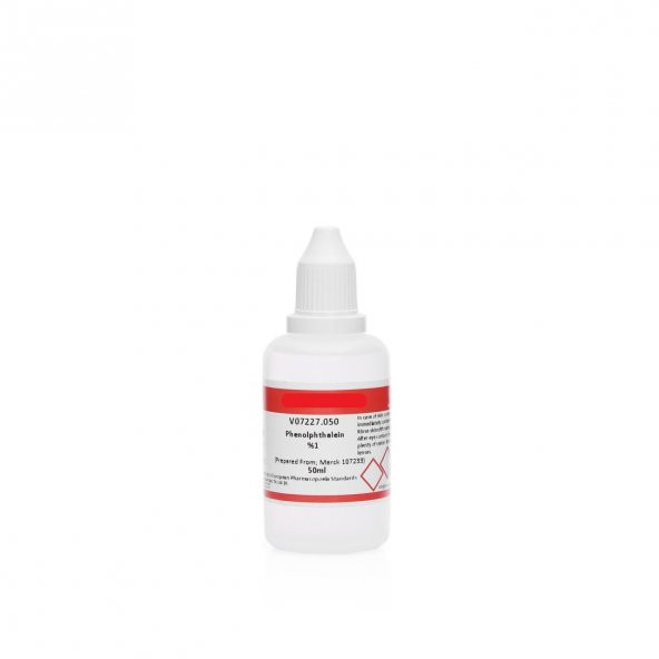 Fenolftalein İndikatör Çözeltisi 50 mL - Phenolphtalein ürün görseli