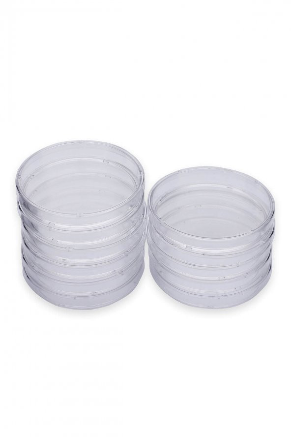 Fıratmed Petri Kabı Kutusu 90 mm - Dayanıklı Plastik -  10 Adetlik Set