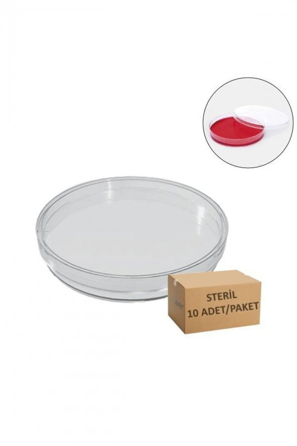 Petri Kabı Kutusu 60mm Steril -10 Adetlik Set - 1