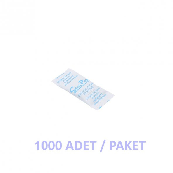 Silikajel Nem Alıcı 1g - Poşetli Küf Önleyici 1000adet/paket - 2